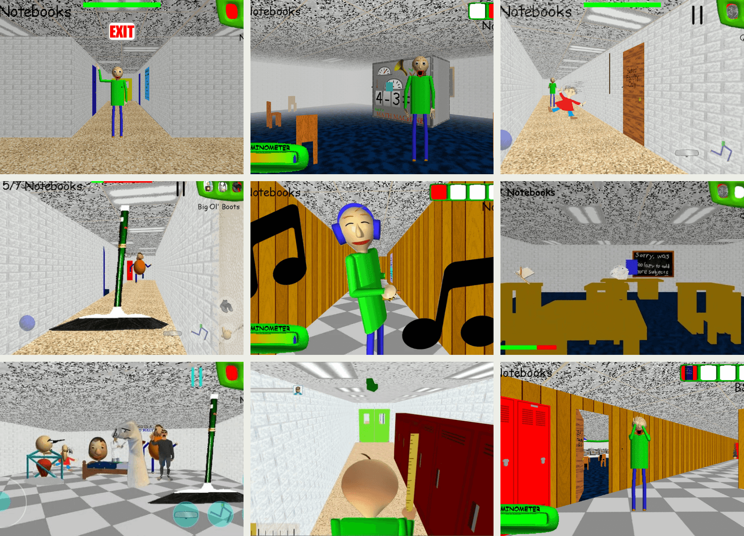 baldi's basics gameplay