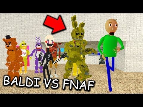 Play FNAF with BALDI at Baldi's Basics Game Online
